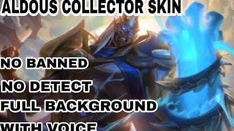 🔥ALDOUS REALM WATCHER SCRIPT SKIN || FULL EFFECT || FULL BACKGROUND WITH VOICE || NX CREEPER||