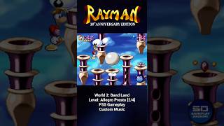 Rayman: 30th Anniversary Edition [PS5] - Allegro Presto [2/4] - 100% Gameplay [Custom Music] #gaming