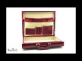 Fermo Men&#39;s Leather Attache Case in Red Item Number PI010205RD