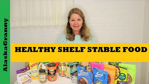Healthy Shelf Stable Food Storage Stockpile Prepper Pantry Prepping