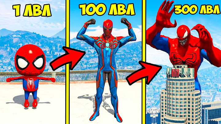 ПРОКАЧАЛ ЧЕЛОВЕКА ПАУКА ДО 300 УРОВНЯ ГТА 5 МОДЫ! SPIDER MAN ОБЗОР МОДА В GTA 5! ВИДЕО ГТА ИГРЫ MODS
