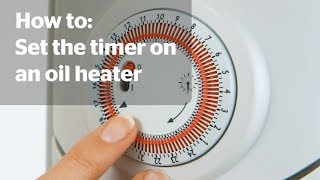 How to: set the timer on your oil heater - Noel Leeming