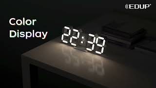 EH LED1319 Pro 3D LED Wall Clock