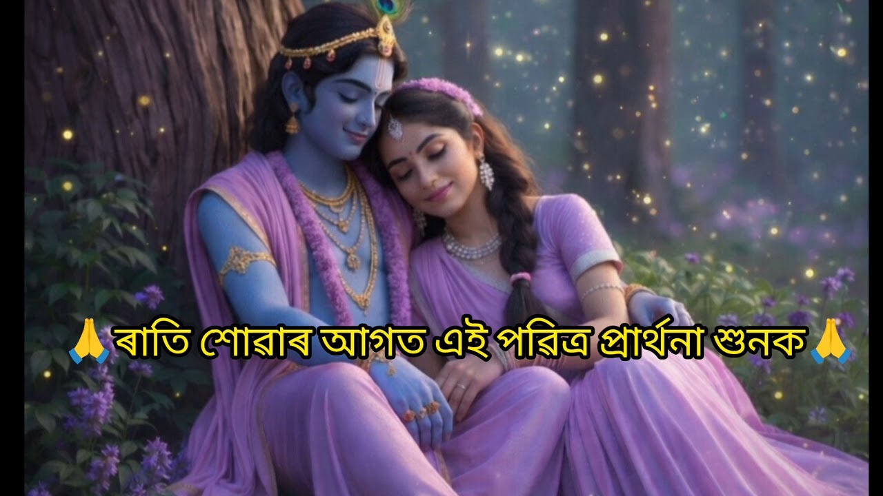 🙏 সন্ধিয়া গোৱা প্ৰাৰ্থনা 🙏 এই প্ৰাৰ্থনা শুনিলে মন পৱিত্ৰ হয়