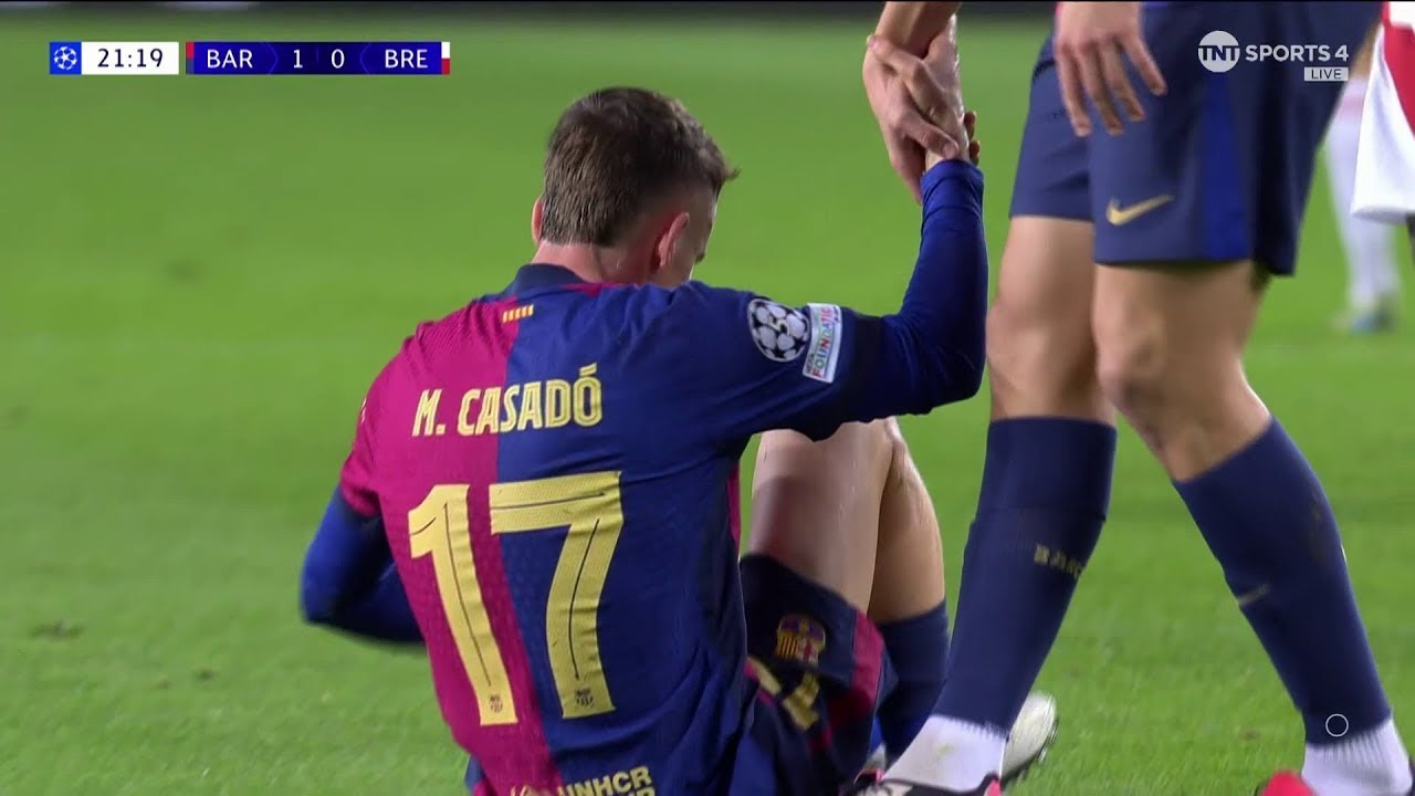 Marc Casado vs Brest | UCL 2024/25 Home