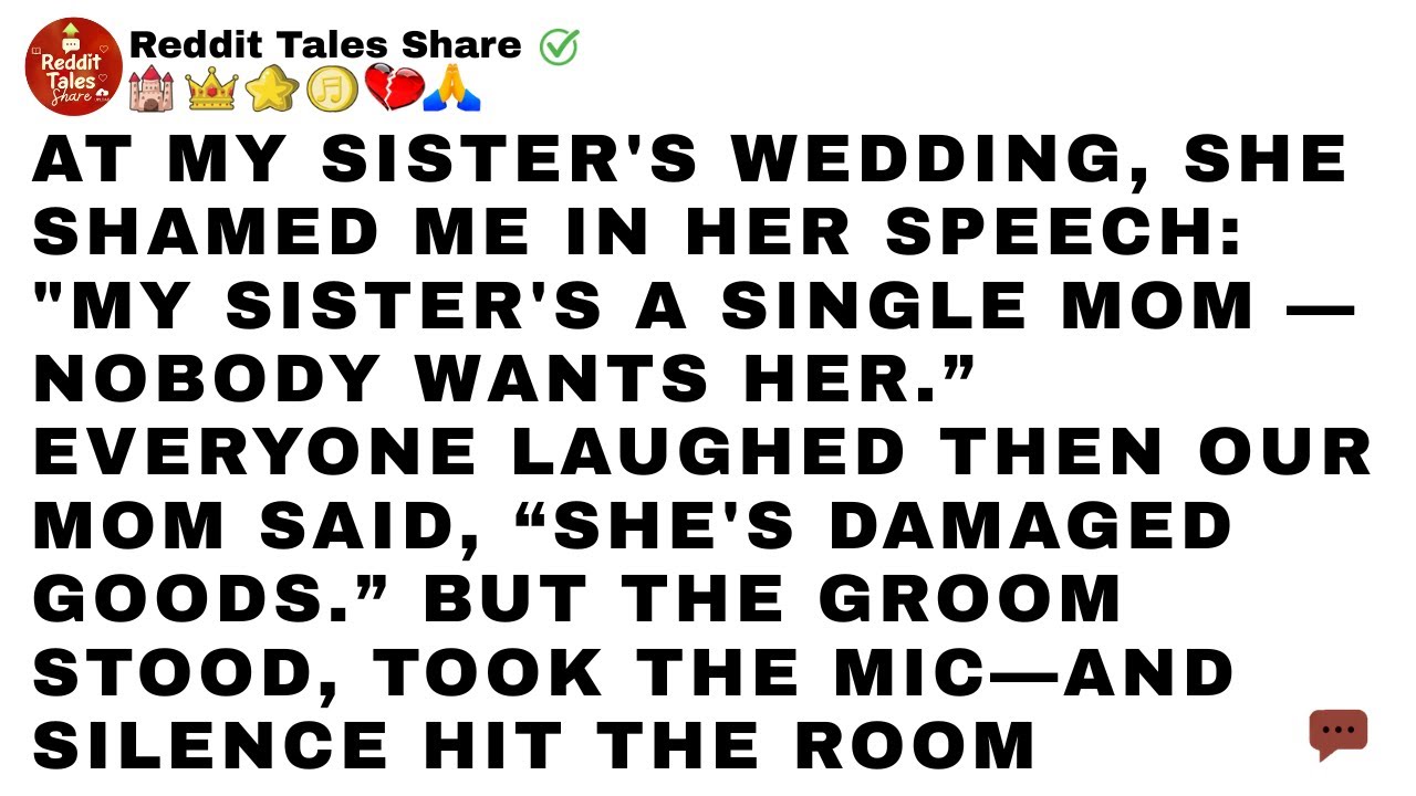At My Sister’s Wedding She Humiliated Me in Front of Everyone  Then Her Groom Stunned the EntireRoom