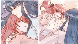 The way my old enemy looked at me gradually changed chapter 97-98 🫂🌸🍁🍁#gl #manga #yuri