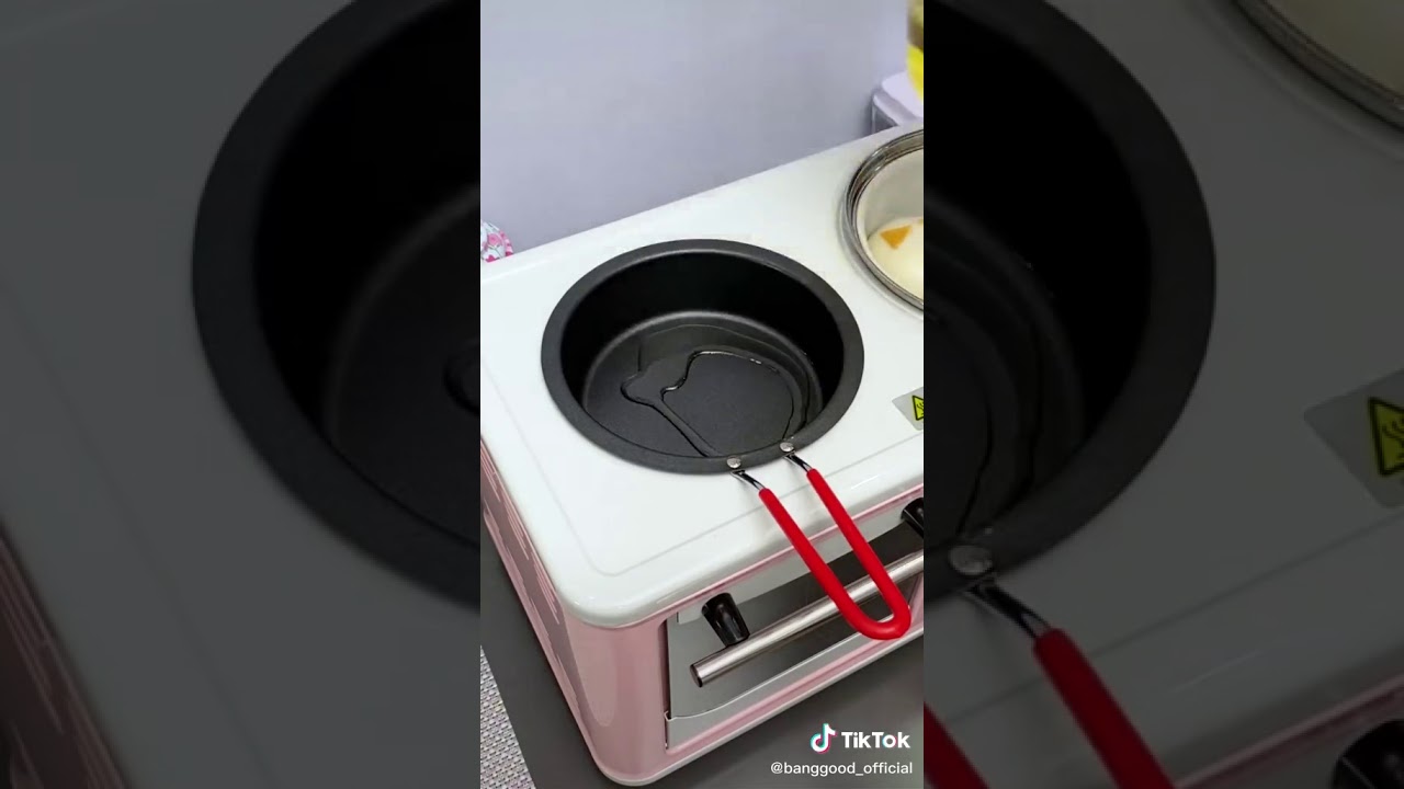 Cute real kitchen set tik tok - YouTube
