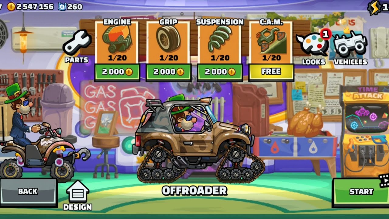 I GOT THE VEHICLE OFFROADER IN PUBLIC EVENT - Hill Climb Racing 2