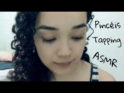ASMR - MAQUIANDO VOCÊ/ SOFT SPOKEN, TAPPING, PINCÉIS