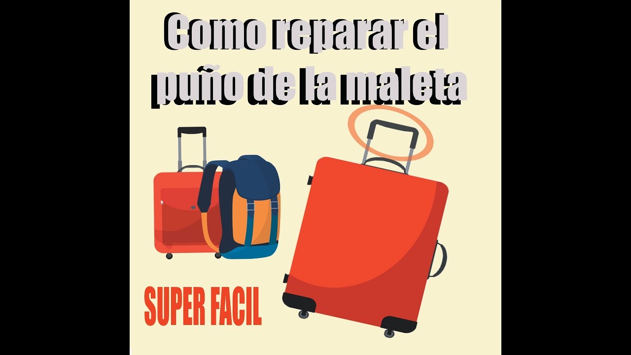 Maleta rota: cómo repararla temporalmente - 3 maletas y 1 destino