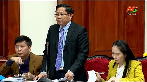 🔴Trực tiếp: Phiên chất vấn và trả lời chất vấn GĐ Sở Y tế tại kỳ họp thứ 10, HĐND tỉnh khóa XV