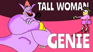 Laugh Out Loud Genie In A Bottle And Giant Woman Funny Comedy Animation Video