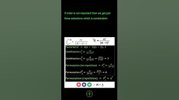 What is formula for permutation, combination and factorial? Learn in One Minute