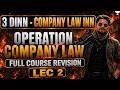 Company Law Marathon | Full Course Revision | CS Executive | CS Amit Vohra | Unacademy