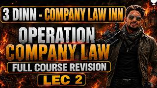 Company Law Marathon | Full Course Revision | CS Executive | CS Amit Vohra | Unacademy