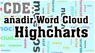CDE: añadir Word Cloud HIGHCHARTS dinámico en Pentaho 🧩