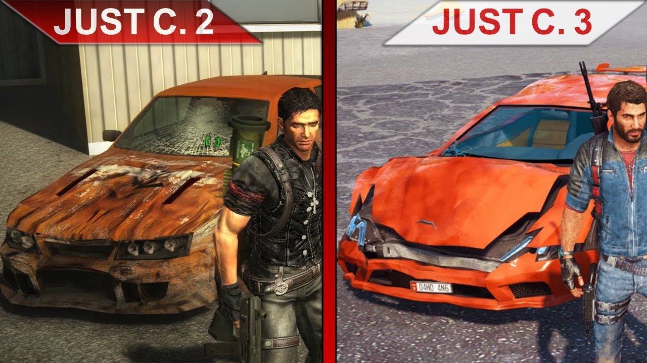 เกม just cause 3  Update  THE BIG JUST CAUSE 2 vs. JUST CAUSE 3 SBS COMPARISON | PC | ULTRA