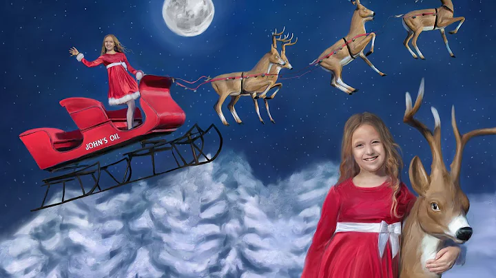 Making of a special Christmas Painting Commission ...