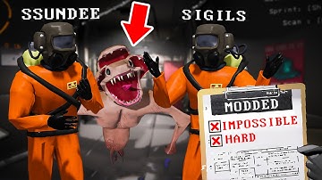 4 Idiots Play Modded Lethal Company (Impossible)