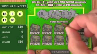 Winning the Lottery: 1st Time Scratching