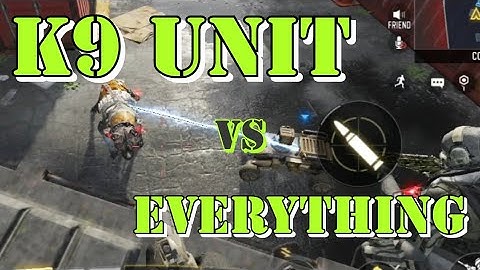 K9 vs All Operator Skills🔥 | COD Mobile