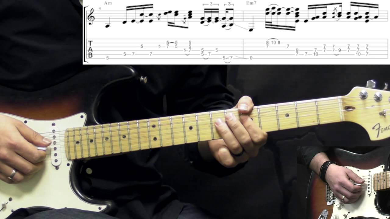 Jimi Hendrix - Little Wing Intro - Rock Guitar Lesson (w/Tabs) - YouTube