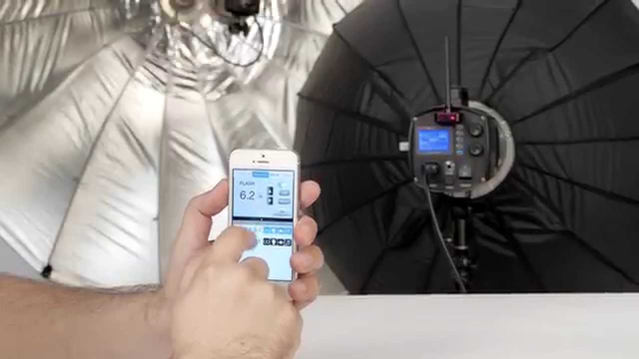 Fernsteuerung der Mikrosat Digital R Studioblitze