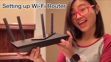 Setting up Wifi Router with Lynn | TP-Link WiFi 6 Router AX1800 Smart WiFi Router