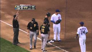 2012/07/31 Cubs catch Walker in rundown