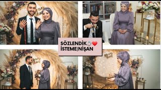 SÖZLENDİK💍İsteme|Nişan|Söz Günüm❤