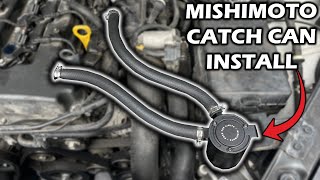 HOW TO INSTALL DUAL MISHIMOTO CATCH CANS ON A 2013 GENESIS COUPE 2.0T (EVERYTHING YOU NEED)