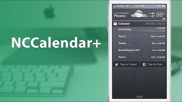 [Cydia Tweak] NCCalendar+ - Better Calendar Integration For Notification Center