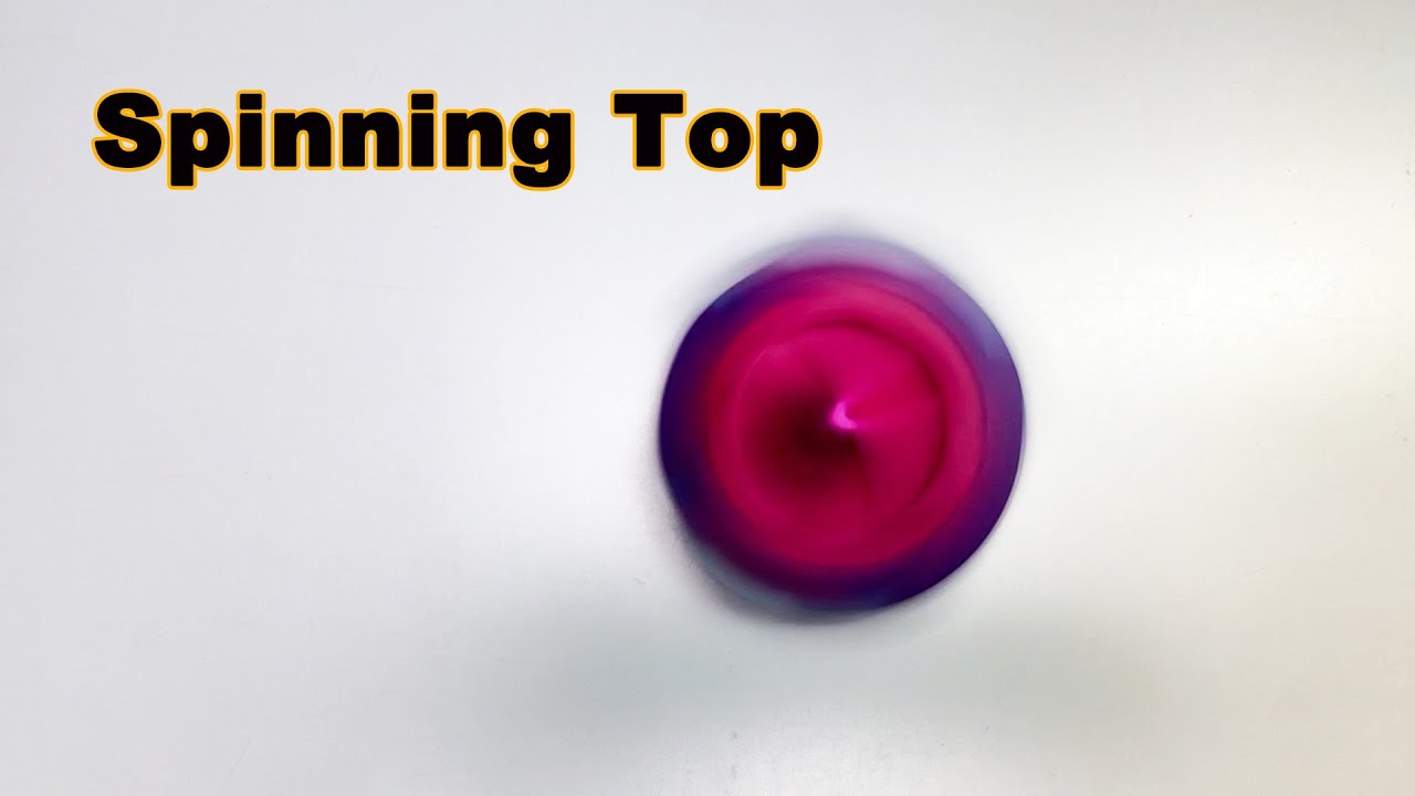 遊べるおりがみ！折り紙3枚で作るコマ