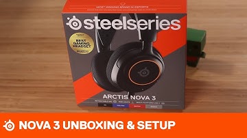 SteelSeries Arctis Nova 3 Unboxing and Setup
