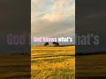 God Knows the Right Time for Everything.