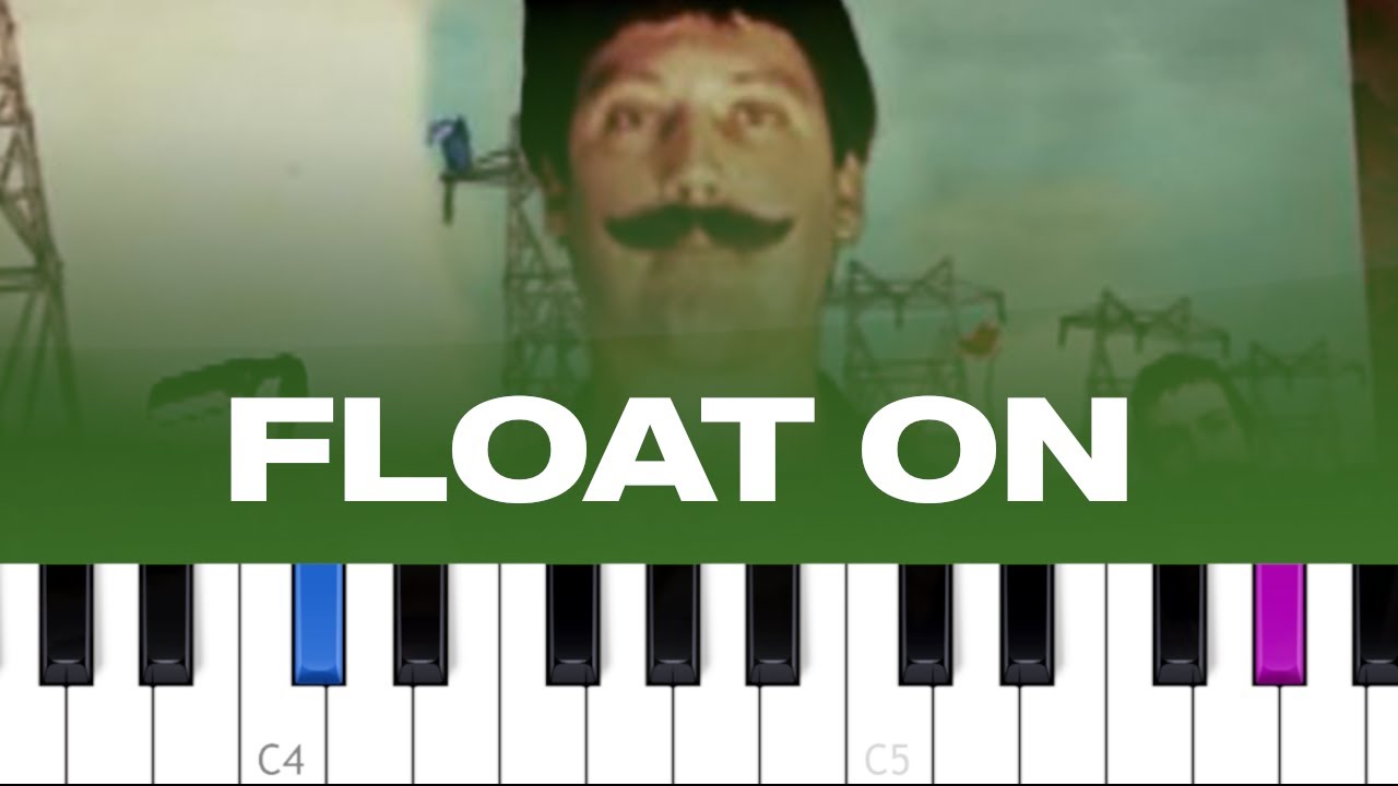 Modest Mouse - Float On  (piano tutorial)