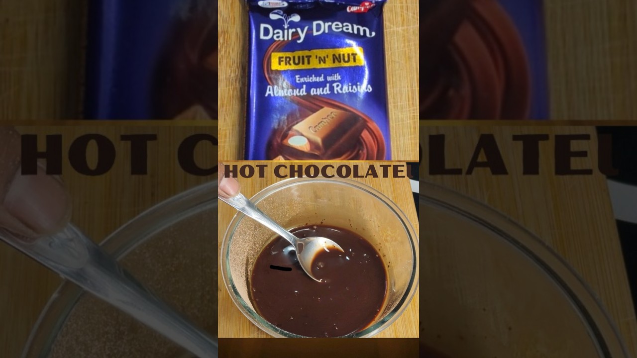 This hot chocolate can fix your mood 🍫☕ 