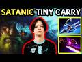 🔥 Rank 2 Satanic TINY — Burst MASTERCLASS 🔥 Dota 2 Gameplay