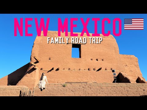 HISTORIC New Mexico: A Road Trip from Santa Fe to Taos, USA I Family Friendly City