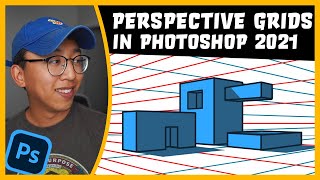 How to Make Perspective Grids in Photoshop CC 2021+ for Digital Artists (StepbyStep Tutorial)