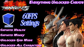 Tekken 5 AetherSX2 Everything Unlocked Cheats File + 60FPS Settings Android with Live Gameplay Proof