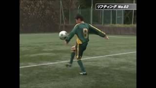 静学サッカー部に学ぶ！インサイドのリフティング