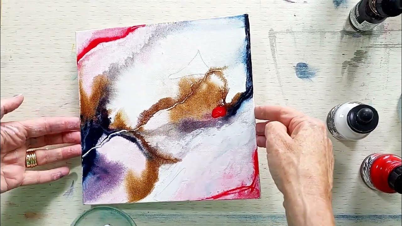 Before You Use ACRYLIC INK on Your Paintings WATCH THIS 