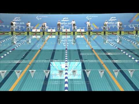 Men's 100m Breaststroke SB9 2011 IPC Swimming Euros