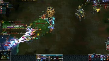 3Q Củ Hành MAP 5-5-5 Đổng Trác 22 phút 8k HP còn 10k tiền mở thẻ cực hên