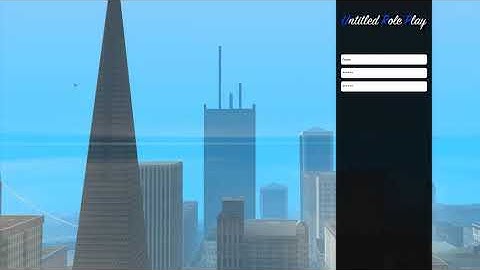 MTA SA | Login panel test