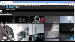 How to create Masonry Grid with DrupalExp Grid module.