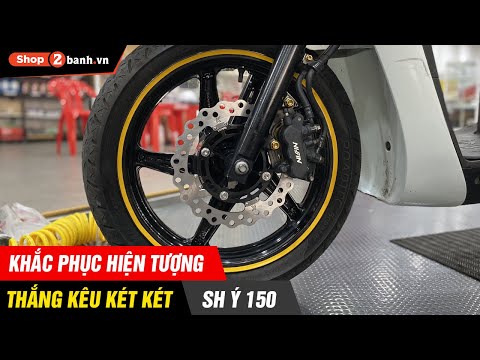 Video Thay đĩa thắng Kingspeed và bố thắng Elig cho SH Ý 150... - youtube