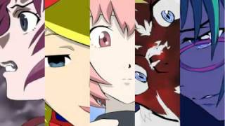 VOCALOIDS sings "Kokoro yo genshi ni modore" from Neon Genesis Evangelion